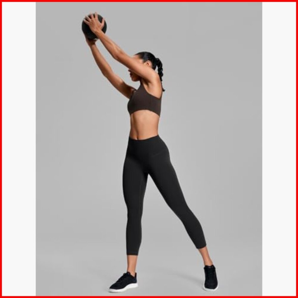 Medium Plus Support Compression Workout Leggings … - image 3